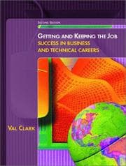 Tapa de Getting and keeping the job