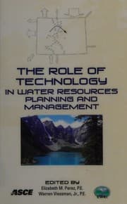 Tapa de The role of technology in water resources planning and management