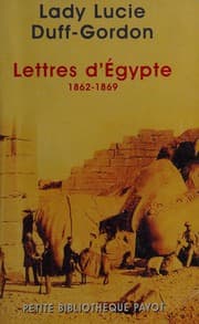 Tapa de Lettres d'Égypte