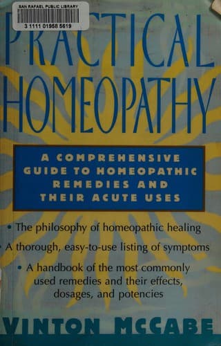 Tapa de Practical homeopathy