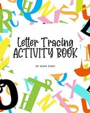 Tapa de ABC Letter Tracing Activity Book for Children