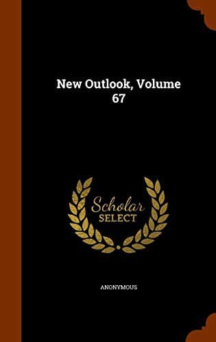 Tapa de New Outlook, Volume 67