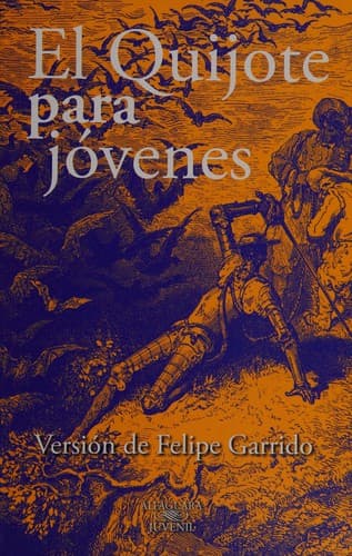 Tapa de El Quijote para jóvenes