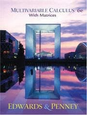 Tapa de Multivariable calculus with matrices