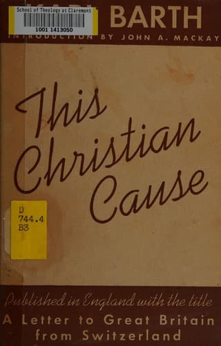 Tapa de This Christian cause
