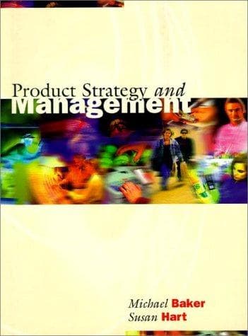Tapa de Product strategy and management