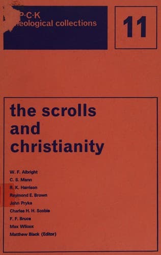 Tapa de The scrolls and Christianity
