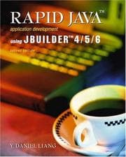 Tapa de Rapid Java Application Development Using JBuilder 4/5/6