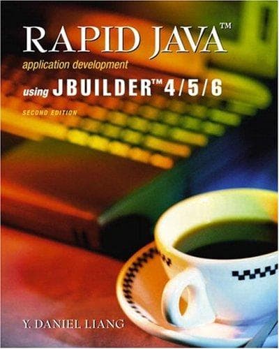 Tapa de Rapid Java Application Development Using JBuilder 4/5/6 (2nd Edition)