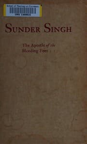 Tapa de Sunder Singh, the apostle of the bleeding feet