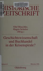 Tapa de Geschichtswissenschaft und Buchhandel in der Krisenspirale?