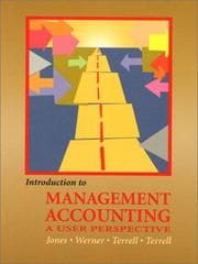 Tapa de Introduction to Management Accounting
