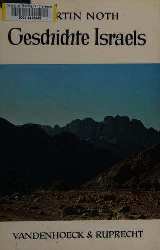 Tapa de Geschichte Israels