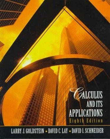 Tapa de Calculus and its applications