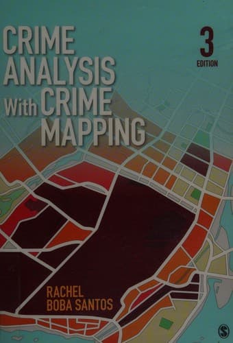 Tapa de Crime analysis with crime mapping