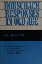 Tapa de Rorschach responses in old age