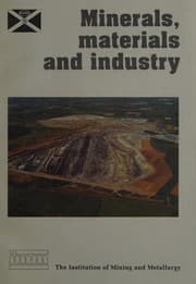 Tapa de Minerals Materials and Industry