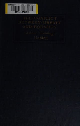 Tapa de The conflict between liberty and equality