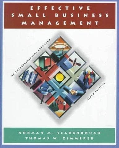 Tapa de Effective Small Business Management