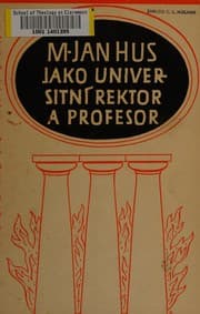 Tapa de M. Jan Hus jako universitní rektor a profesor