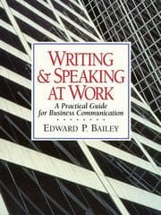 Tapa de Writing & speaking at work