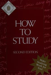 Tapa de Longman's how to study