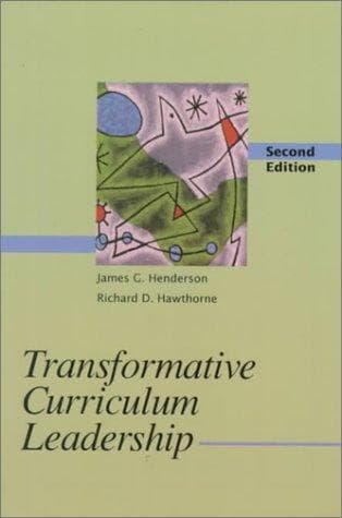 Tapa de Transformative curriculum leadership