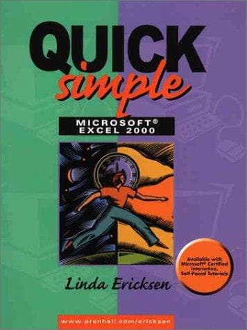 Tapa de Quick simple Microsoft Excel 2000