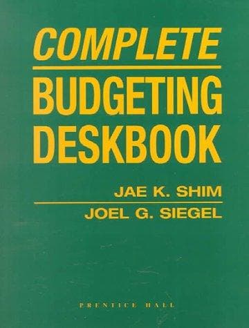 Tapa de Complete Budgeting Deskbook