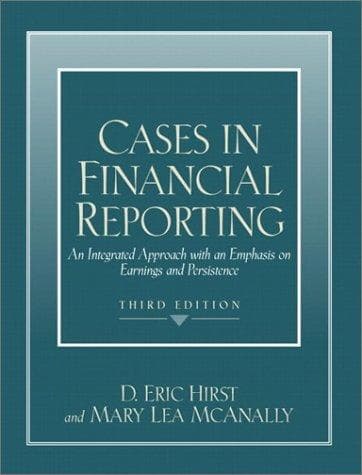 Tapa de Cases in Financial Reporting