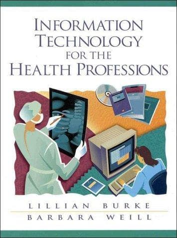 Tapa de Information technology for the health professions