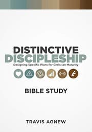 Tapa de Distinctive Discipleship Bible Study