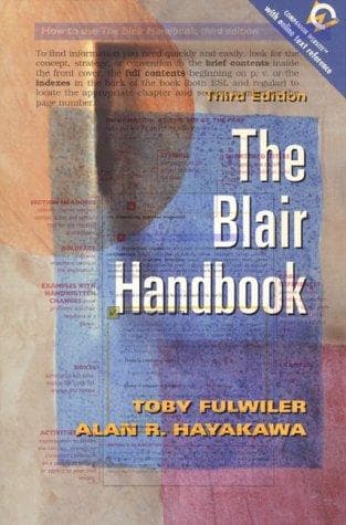 Tapa de Blair Handbook, The