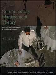 Tapa de Contemporary Management Theory