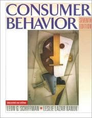 Tapa de Consumer Behavior