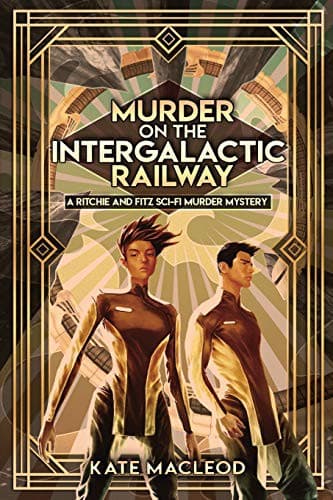 Tapa de Murder on the Intergalactic Railway