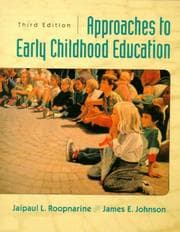 Tapa de Approaches to Early Childhood Education