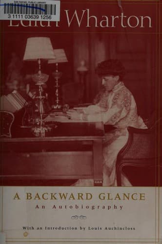 Tapa de A Backward Glance