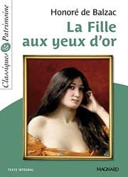 Tapa de La Fille aux yeux d'or - Classiques et Patrimoine