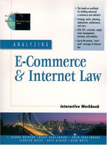 Tapa de Analyzing e-commerce & internet law