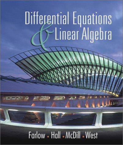 Tapa de Differential Equations and Linear Algebra
