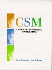 Tapa de Cases in strategic marketing