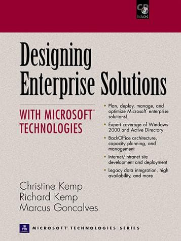 Tapa de Designing Enterprise Solutions with Microsoft Technologies