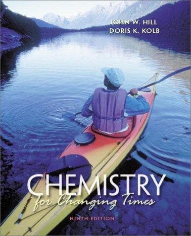 Tapa de Chemistry for changing times.