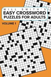 Tapa de Easy Crossword Puzzles For Adults -Volume 1