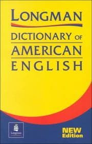Tapa de Longman dictionary of American English