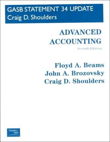 Tapa de Advanced Accounting