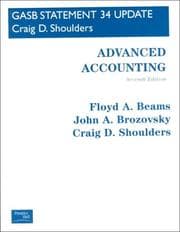 Tapa de Advanced Accounting
