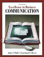 Tapa de Excellence in business communication