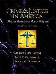 Tapa de Crime and justice in America